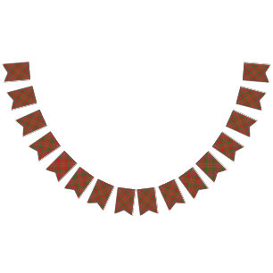 Bandeirinha Tartan escocês de MacAlister do clã