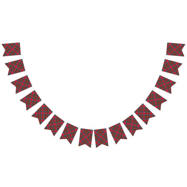 Bandeirinha Tartan escocês de MacBean MacBain do clã (Todos)