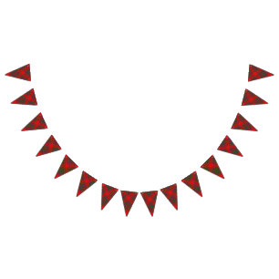 Bandeirinha Tartan escocês de MacDougall do clã