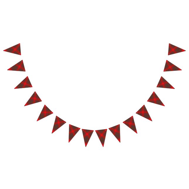 Bandeirinha Tartan escocês de MacDougall do clã (Todos)