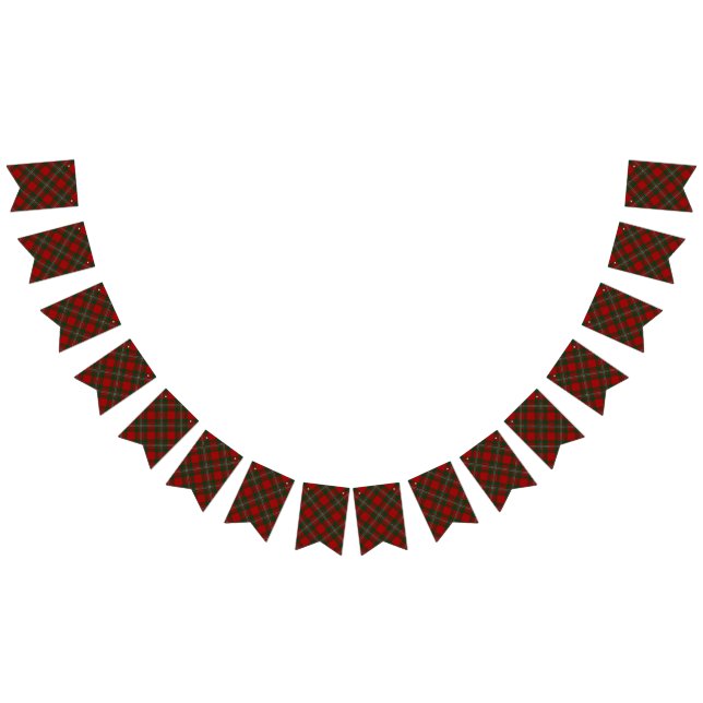 Bandeirinha Tartan escocês de MacGregor Gregor do clã (Todos)