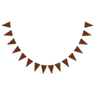 Bandeirinha Tartan escocês de Nisbet do clã