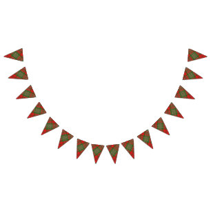 Bandeirinha Tartan escocês de Scott do clã