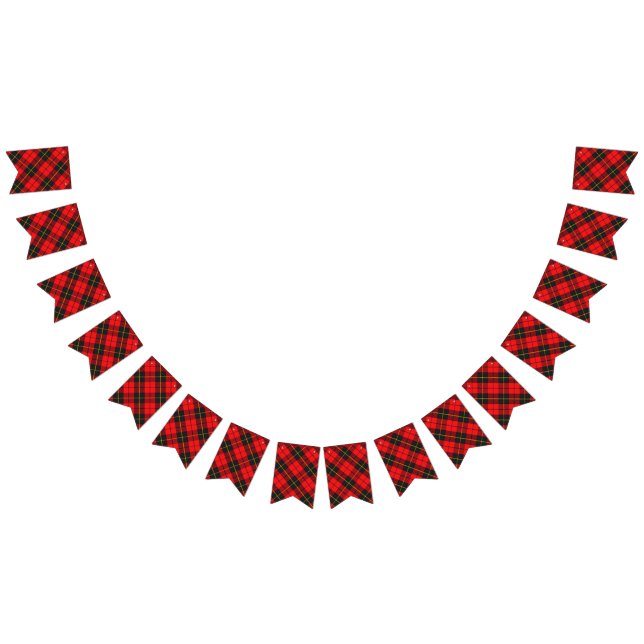 Bandeirinha Tartan escocês de Wallace do clã (Todos)