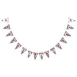 Bandeirinha Tema de Aniversário do Race Car Racing