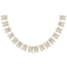 Bandeirinha Tema de Viagem Mapa Antigo de 1831