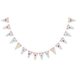 Bandeirinha Tema do Carnaval de Circo de Festa de aniversário