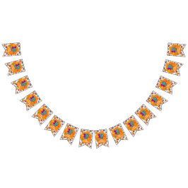 Bandeirinha Tema Esportivo de 10º Aniversário Personalizado