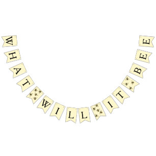 Bandeirinha Teto de abelha bumble chá de abelha