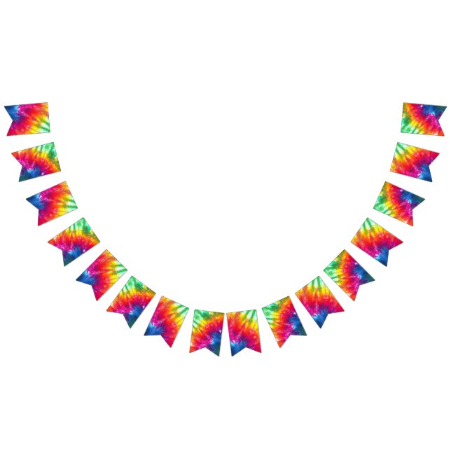 Bandeirinha Tie-Dye Multicolor (Todos)