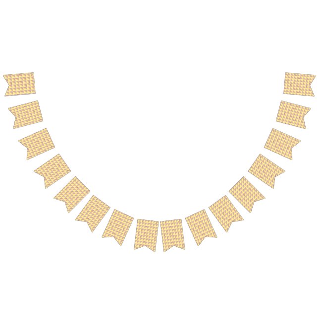 Bandeirinha Tone-on-tone Squares. (Todos)