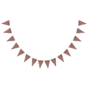 Bandeirinha Turney Aboriginal Art Bunting