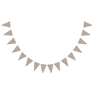 Bandeirinha Um belo featu de fundo rosa e marrom