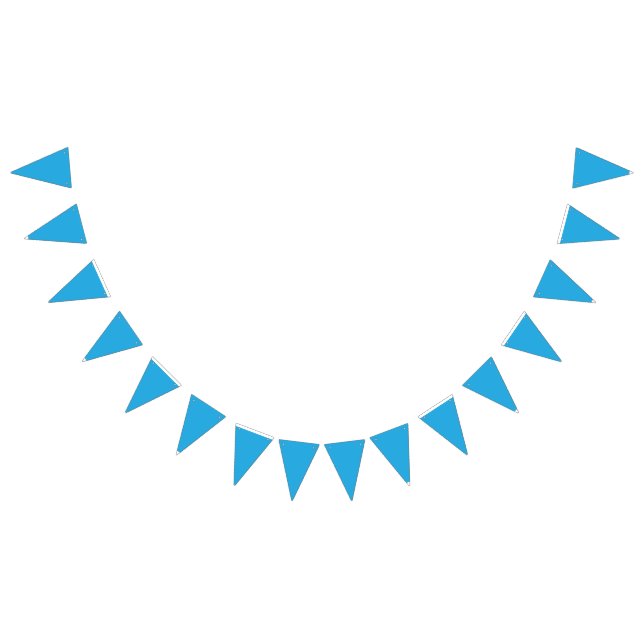 Bandeirinha Um céu azul sereno com algumas nuvens brancas disp (Todos)