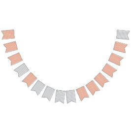 Bandeirinha um fundo branco com um padrão de círculos