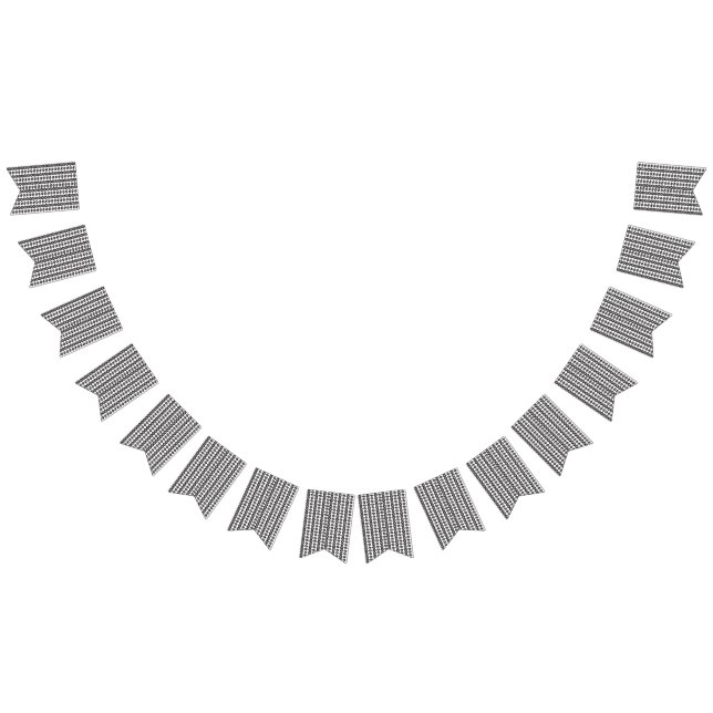 Bandeirinha um fundo preto e branco com muitos pontos (Todos)