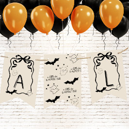 Bandeirinha Um Pequeno Boo é quase devido a sinalizadores de r