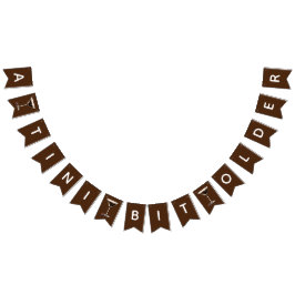 Bandeirinha Um Tini Bit Antigo, Festa de aniversário Espresso 