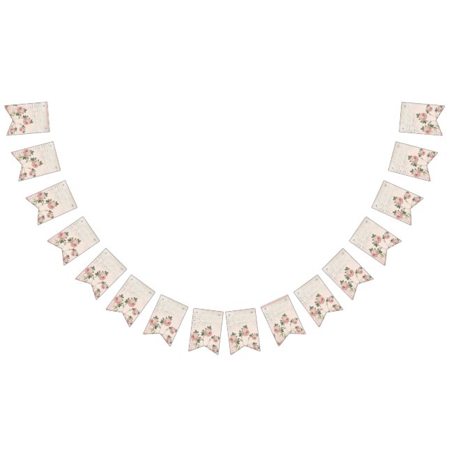 Bandeirinha Um toque de Travesseiro decorativo rosa (Todos)