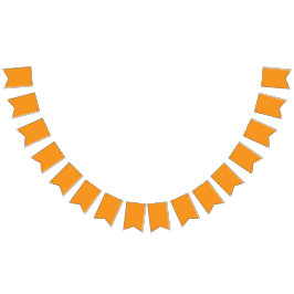 Bandeirinha Uma abstrato de mistura vibrante de laranja, verme