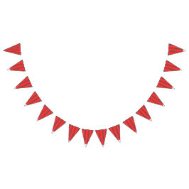 Bandeirinha Uma maçã vermelha brilhante senta-se numa superfíc