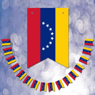 Bandeirinha Venezuelan Flag & Party Venezuela Banners /Wedding