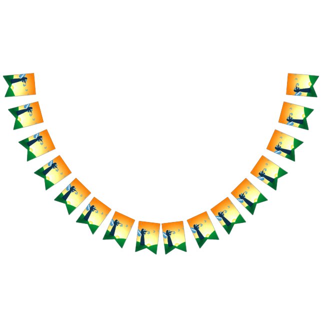 Bandeirinha Violinista e borboleta (Todos)