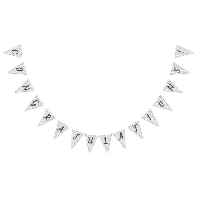 Bandeirinha White Faux Satin (Todos)