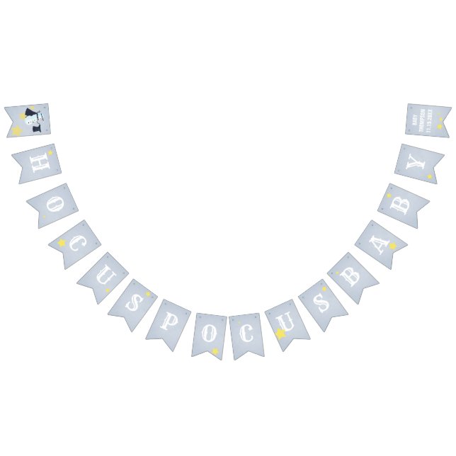 Bandeirinha Winter Baby Reveal Chá Magia Snowman Modern (Todos)