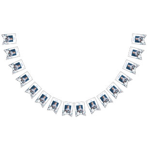 Bandeirinha Winter Boy Onederland Birthday Foto mensal