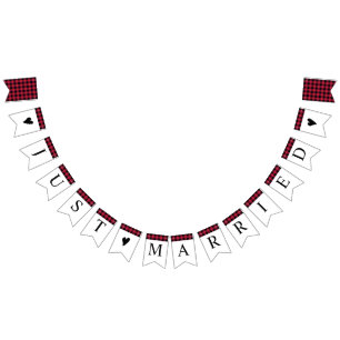 Bandeirinha Xadrez Clássica Buffalo - Verificação Vermelha 