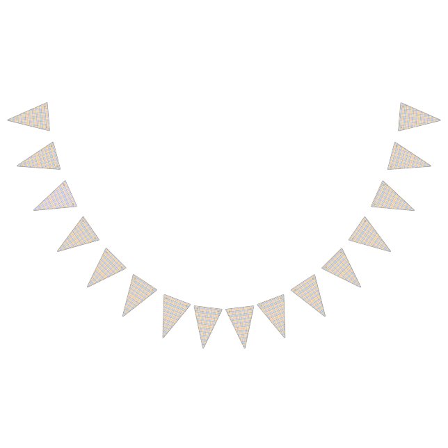 Bandeirinha Xadrez primavera no Jardim (Todos)