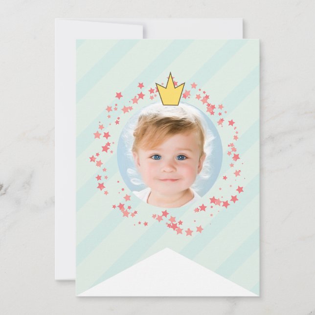 Bandeirola de Aniversário da Princesa Fada Caprich (Frente)
