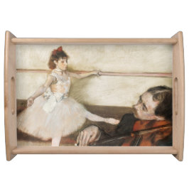 Bandeja Aula de Dança de Edgar Degas. Imigração venenosa