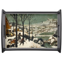 Caçadores na neve por Pieter Bruegel a pessoa