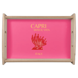Bandeja Capri, Itália, rosa