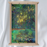 Bandeja Claude Monet - Canto de um Pond com Lírios<br><div class="desc">Moin du bassin aux ninfheas / Canto de um Pond com Waterlily - Claude Monet,  Oil on Canvas,  1918</div>