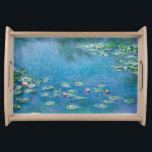 Bandeja Claude Monet - Lírios Água 1906<br><div class="desc">Lírios de Água (Ninfas) - Claude Monet,  Óleo na Canvas,  1906</div>