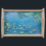 Bandeja Claude Monet - Lírios Água 1906<br><div class="desc">Lírios de Água (Ninfas) - Claude Monet,  Óleo na Canvas,  1906</div>