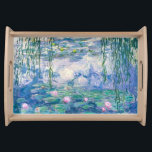 Bandeja CLAUDE MONET - Lírios de água<br><div class="desc">CLAUDE MONET - Lírios de águaÓleo em canvas; reprodução</div>