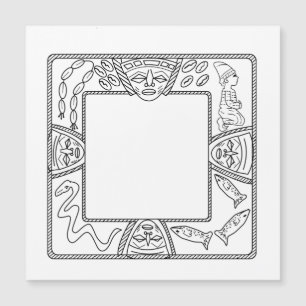 Bandeja da adivinhação de Opon Ifa Yoruba