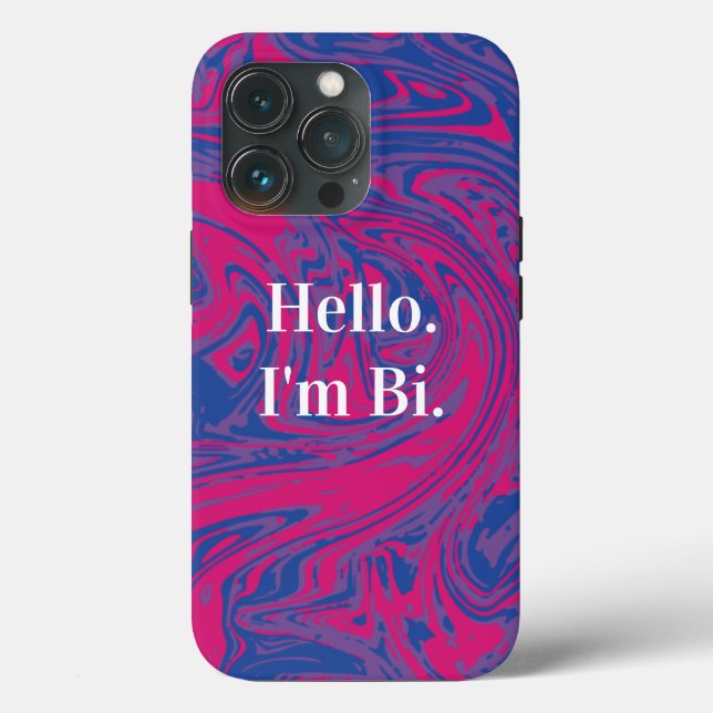 Bandeja de Orgulho Bissexual Personalizável Marble (Verso)