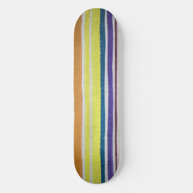 Bandeja de skate de tiras multicoloridas (Frente)