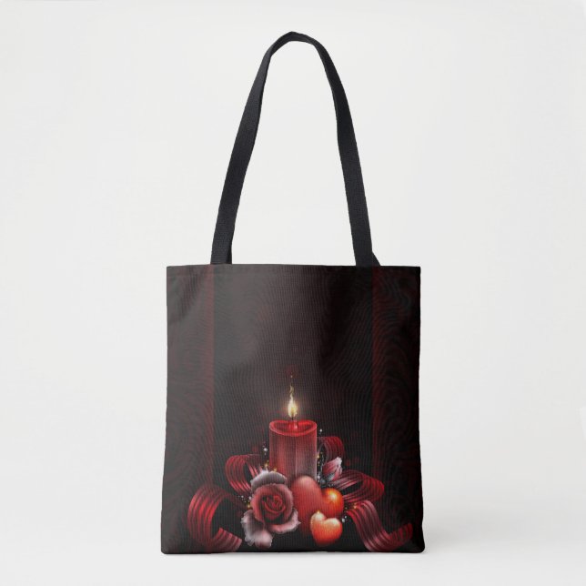 Bandeja de Tote All-Over-Impressão leve, Média (Frente)