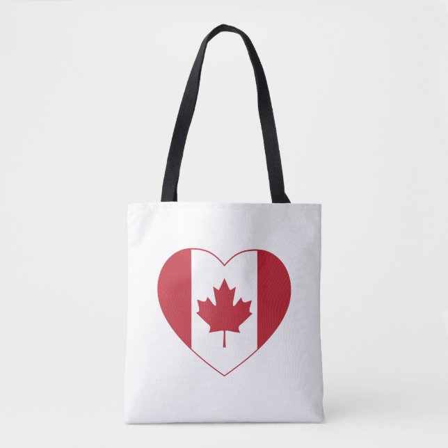 Bandeja de Tote Heart Tote do Canadá (Frente)