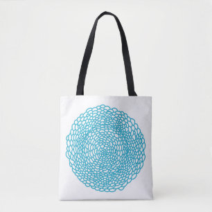 Bandeja de Tote Personalizada All-Over-Impressão d