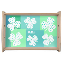 Bandeja Design de Dia Decorativo Personalizável de São Pat