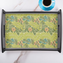 Floral Foliage Vintage William Morris Larkspur