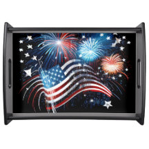 FOGOS DE ARTIFÍCIO ANTI-VERMELHO-BRANCO AZUL-AMERI