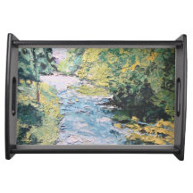 Imagen de mi obra Viendo a travéz del bosque